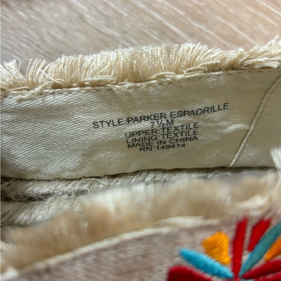 New Johnny Was Parker Espadrille - JWS2322 (Multi, 7)​​​ - Picture 8 of 13